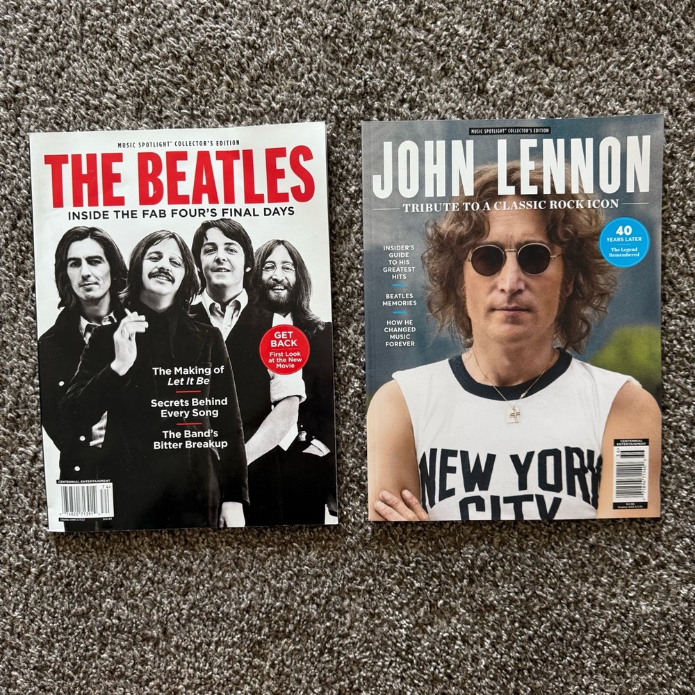 The Beatles and John Lennon Magazine Set